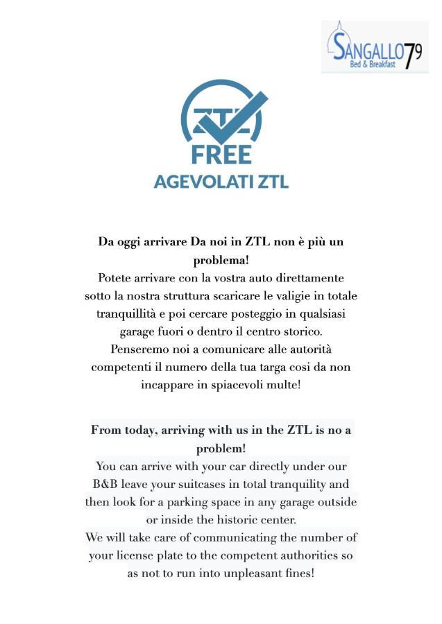 פירנצה B&B Residenza San Gallo 79 מראה חיצוני תמונה